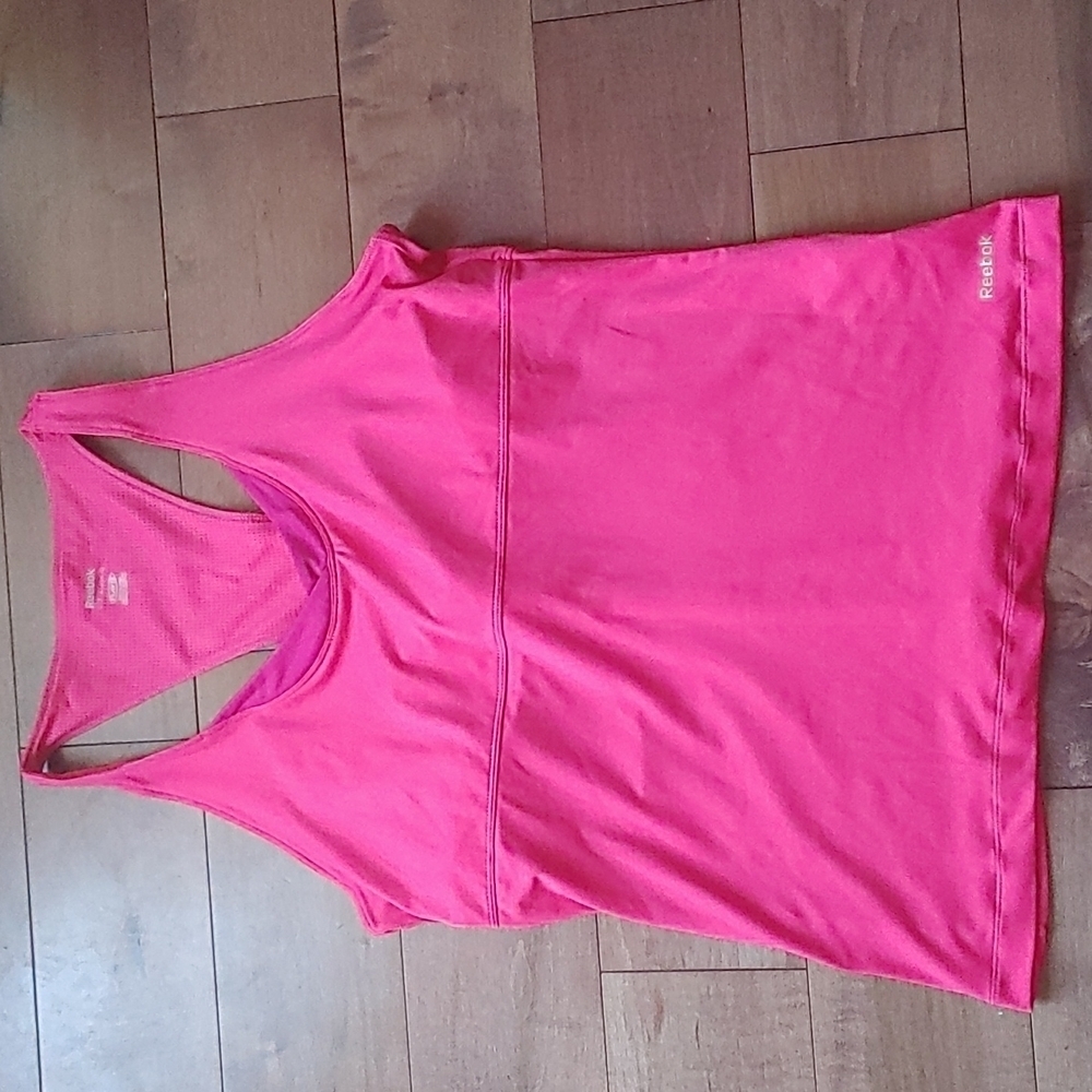 Reebok sportswear pink Tank Top